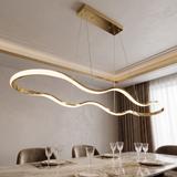 HÄNGENDE LED TAKLAMPA LHJ028-CP 100 cm Guld