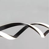 TAKLAMPA HÄNGANDE LED LHJ020-CP SVART