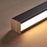 Hängande LED-taklampa APP1448-CP Svart 100 cm