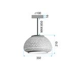 Griestu lampa Bamboo APP1648-1CP