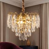 Kristall-pendellampa SWE078-CP 30cm GOLD