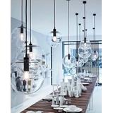 Glaspendellampa Lassi 25 cm APP307-1CP Svart