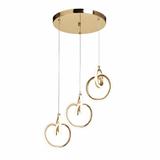 HÄNGANDE LED TAKLAMPA LHJ093-3CP GULD