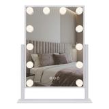 LED-spegel Style White 30x40