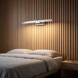 Badrum vägg LED-lampa APP1858-1W 60 cm Chrome