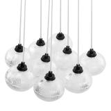 TAKLAMPA MS022-9CP Svart