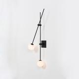 Vägglampa APP1595-2W svart