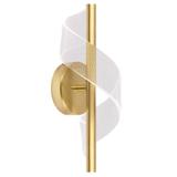 LED-vägglampa G032-W Guld