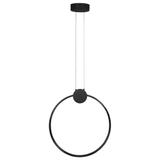 TAKLAMPA HÄNGANDE LED APP1395-CP SVART 40 cm