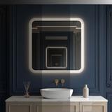 LED-VÄGGSPEGEL 70x70cm TOP-2