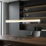 Hängande LED-lampa APP1694-CP 120 cm Borstad Guld