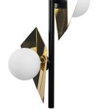 HÄNGENDE TAKLAMPA APP1410-CP SVART/GULD