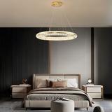 HÄNGENDE LED TAKLAMPA APP1769-CP Guld 80 cm