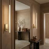 Badrum vägg LED-lampa SWE032-1W 60cm BRUSH GOLD