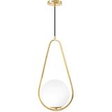Glaslampa i tak Pendlande Taklampa APP472-1CP Vit