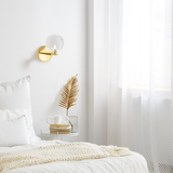 VÄGGLAMPA VÄGGLAMPELL APP1161-1W Guld