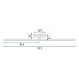 VÄGGLAMPA TILL VARDAGSRUMMET LED NEUTRAL 12W 92CM APP583-1W