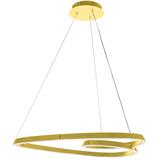Taklampa Loop LED APP797-cp Guld + Fjärrkontroll
