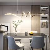 Lampa HÄNGANDE LED LHJ023-CP 120 cm SVART