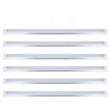 LED-panel för utanpåliggande montering 120 cm Vit 35W