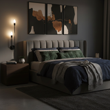 VÄGGLAMPA VÄGGLAMPA APP1147-2W svart