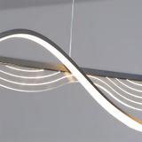Hängande LED-lampa LHJ041-CP 100 cm SVART