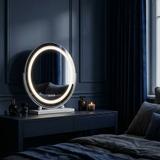 Spegel LED MAKE-UP Vit 40 cm