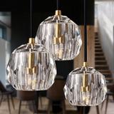 Taklampa Kristall APP588-3CPR Svart