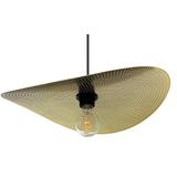 TAKLAMPA HÄNGENDE APP1470-1CP svart/gammalguld
