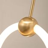 HÄNGLAMPA LED LHJ059-1CP Borstad Guld
