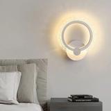 VÄGGLAMPA LED LHJ067-W KROM