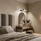 Badrum vägg LED-lampa APP1887-1W 40cm BLACK