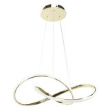 Taklampa Hängande Ring Modern LED + Fjärrkontroll APP394-CP Guld