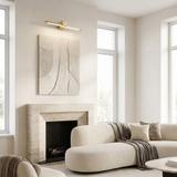 Badrum vägg LED-lampa SWE046-1W 40cm GOLD BRUSH
