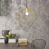 GEOMETRISK TAKLAMPA APP428-1CP Guld