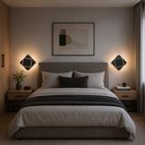 LED vägglampa LHJ123-W Svart