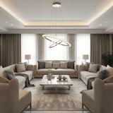 TAKLAMPA HÄNGANDE LED LHJ045-CP2 BORSTAD NICKEL