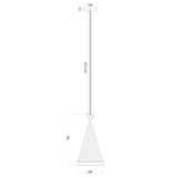 Boho Taklampa APP1185-1CP