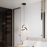 TAKLAMPA HÄNGANDE LED APP1784-CP SVART