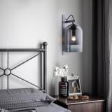 VÄGGLAMPA VÄGGLAMPETT APP1207-1W Svart