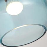 Glas taklampa APP433-1CP Blå