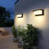 Fasadlampa vägglampa RSL015-1W Svart