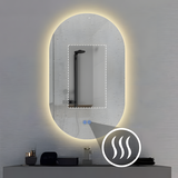 VÄGGSPEGEL LED 50x80cm S027