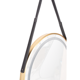 VÄGGSPEGEL LED MED LIST 60 cm YH-3339