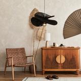 TAKLAMPA APP1833-1CP SVART