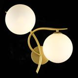 Vägglampa LED G132-2W Guld