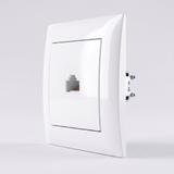 Розетка RJ45 с Рамка OSTE JNH010-S WHITE