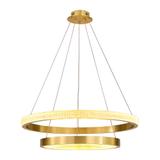 TAKLAMPA HÄNGANDE LED APP1772-CP Borstad Guld