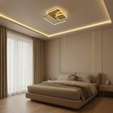 Taklampa APP1713-C LED-plafond GULD + fjärrkontroll