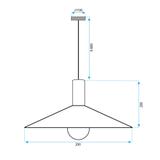 Taklampa Hängande APP1084-1CP